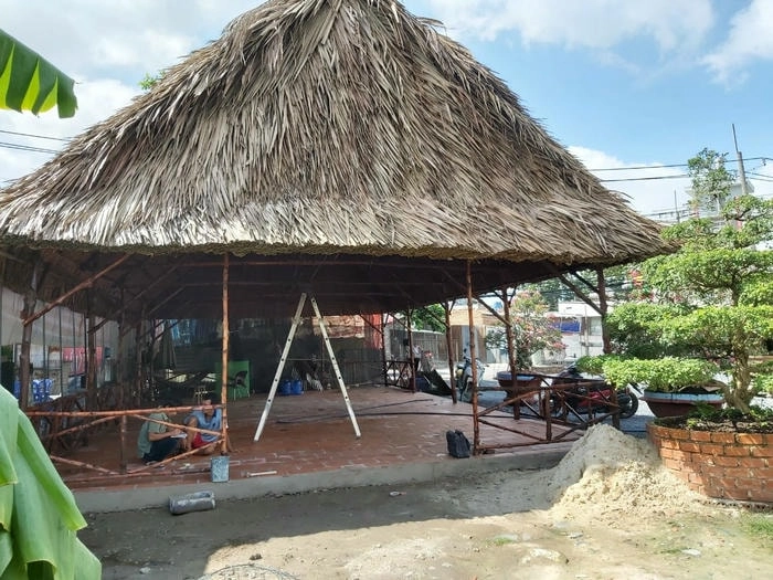 Thư giãn bên Sân nước nhà chòi thanh bình giữa lòng kênh rạch Cà Mau