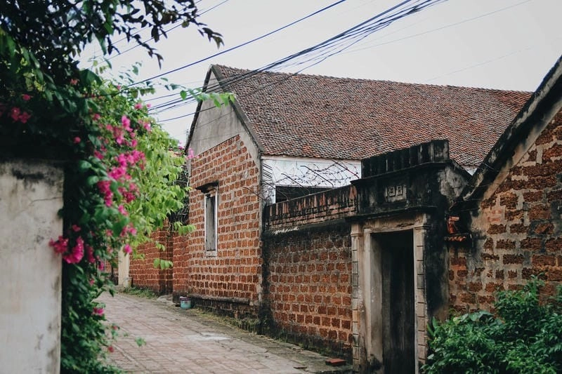 Tận hưởng vẻ đẹp mộc mạc của Sân gạch Hà Nam cổ kính