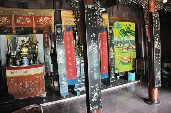 Khoảnh khắc bình minh nhà cổ Quảng Ngãi đẹp dịu dàng thanh bình