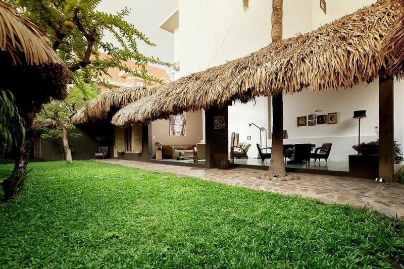 Ngắm bình minh rực rỡ tại nhà lá Sóc Trăng yên bình