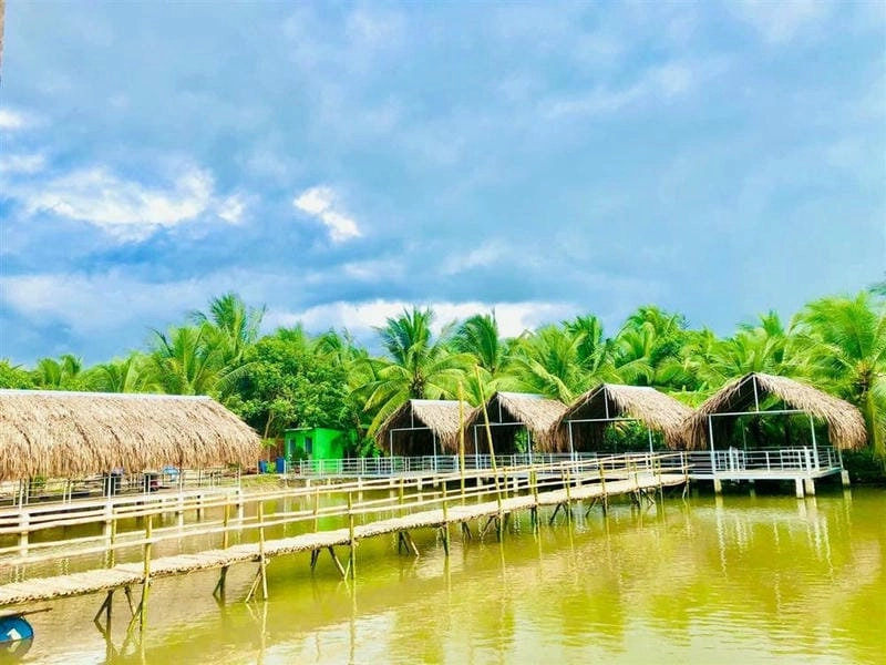 Chiêm ngưỡng mái lá dừa Trà Vinh mộc mạc và gần gũi