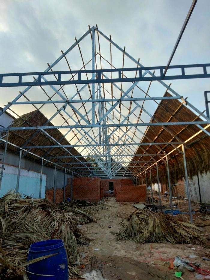 Nhà mái lá Đồng Nai hòa quyện cùng cảnh sắc thơ mộng