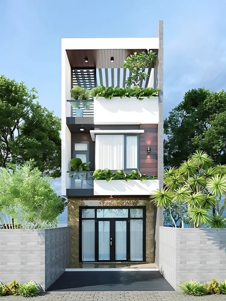 Góc chill từ ban công nhà ống Đà Nẵng đón gió biển