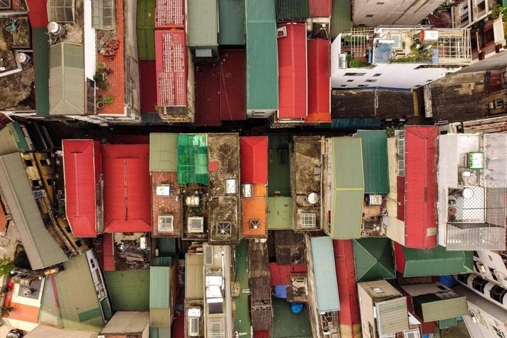 Hơi thở xưa cũ trong từng góc nhà ống cổ Hà Nội giản dị