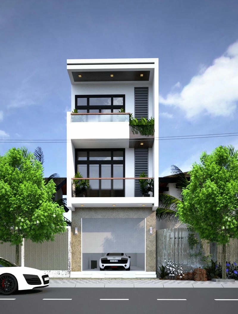 Tận dụng ánh sáng nhà ống giúp không gian thêm rộng mở