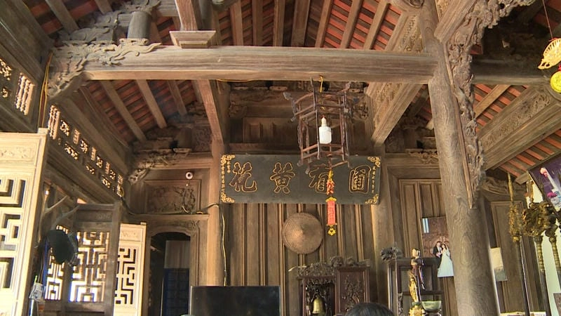 Gạch đỏ nung thủ công là vật liệu chủ yếu trong xây dựng nhà cổ Thái Bình