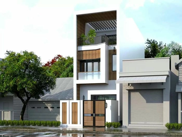 Khoảnh khắc bình minh nhà phố đẹp nhẹ nhàng và tràn đầy sức sống