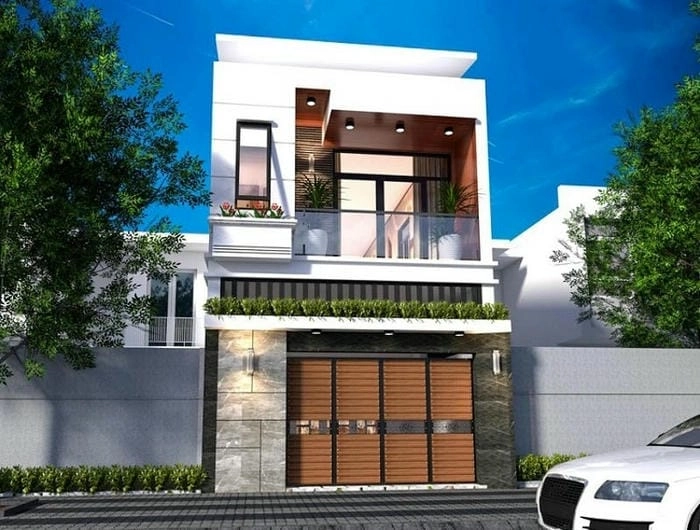 Nhà phố hiện đại Hà Tĩnh nổi bật qua từng khung ảnh