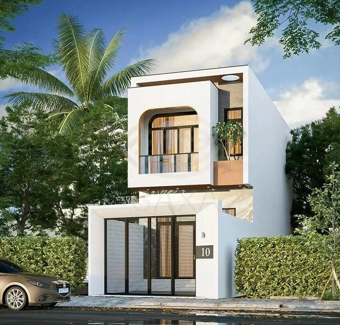 Nhà phố hiện đại Hà Tĩnh bừng sáng khi bình minh ló rạng