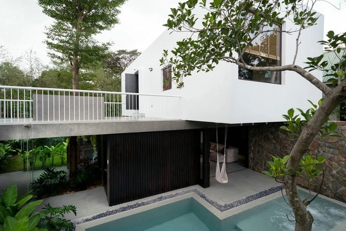 Nhà phố hiện đại Huế cuốn hút nhờ thiết kế nội thất tinh giản và tiện nghi