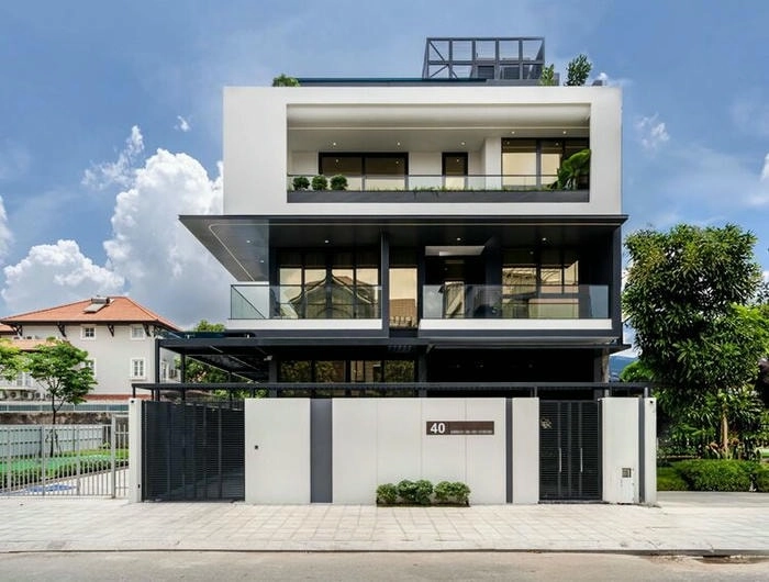 Nhà phố hiện đại Huế lung linh huyền ảo khi thành phố lên đèn