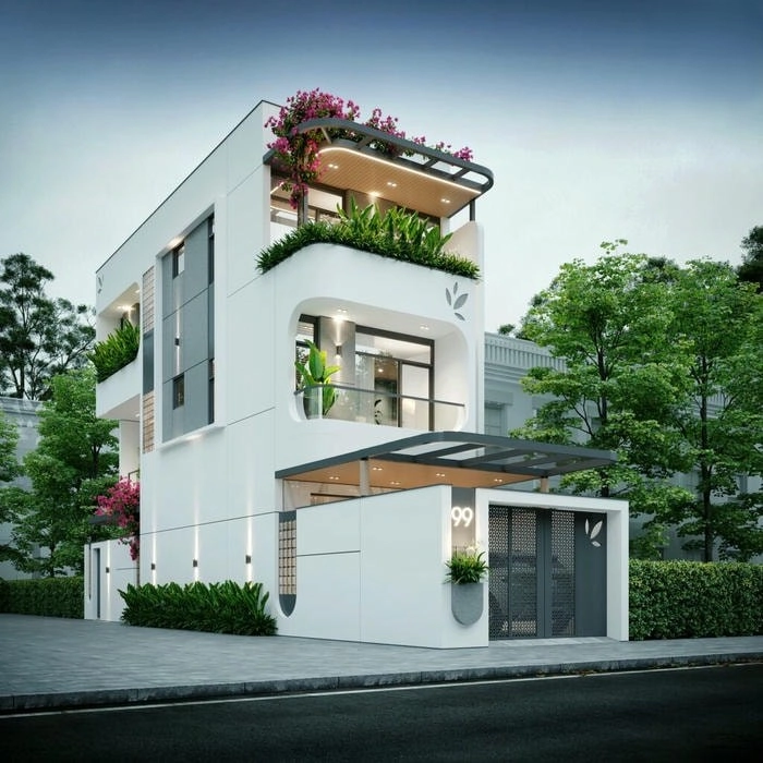 Tinh tế trong ánh sáng nhà phố Vũng Tàu tạo cảm giác ấm áp