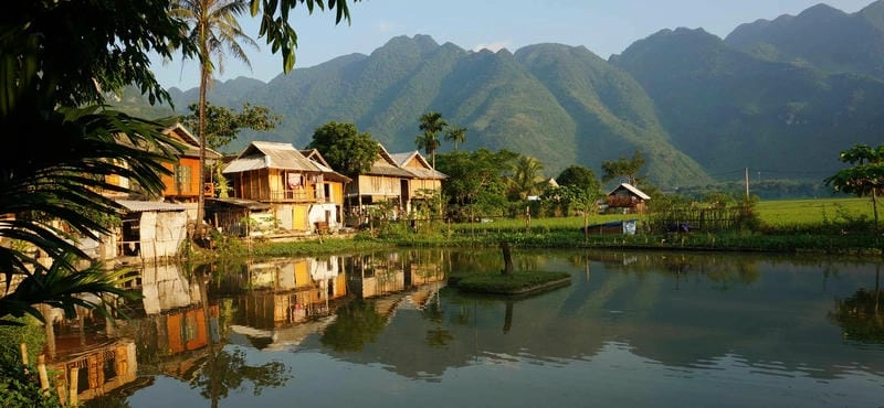 Khám phá Nhà sàn Mường Mai Châu qua ảnh đẹp