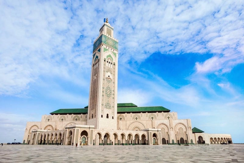 Kiến trúc nổi bật của Nhà thờ Hassan II