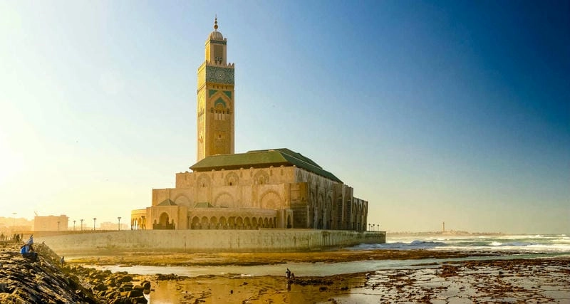 Ngắm nhìn Nhà thờ Hồi giáo Hassan II qua từng hình ảnh ấn tượng