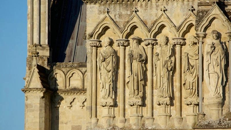 Chiêm ngưỡng Ảnh tháp chuông Nhà thờ Salisbury hùng vĩ