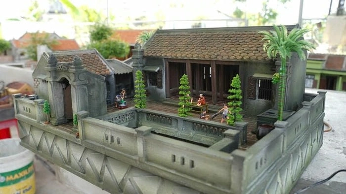 Thưởng thức không gian sân gạch Bắc Bộ mộc mạc gần gũi