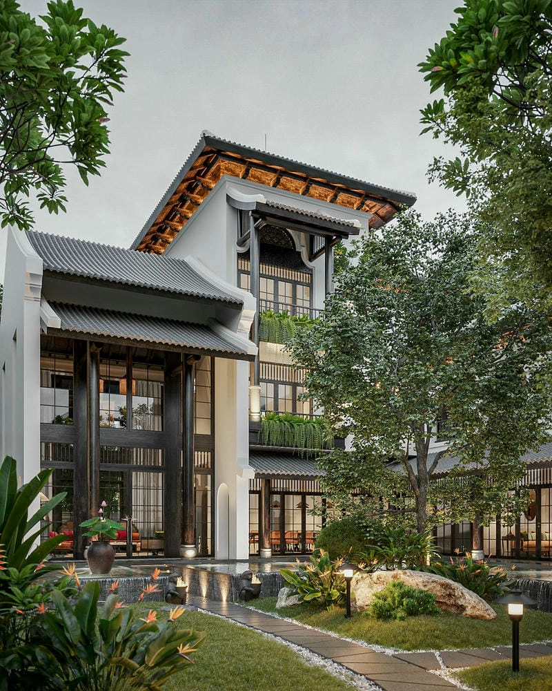 Ngắm nhà vườn An Giang với kiến trúc dân dã độc đáo