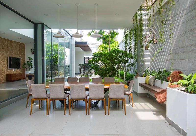 Nội thất tinh tế làm nên nét riêng nhà vườn Đà Nẵng