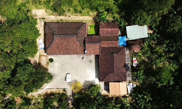 Thư giãn trong sân vườn xanh Quảng Nam yên tĩnh và thoáng mát