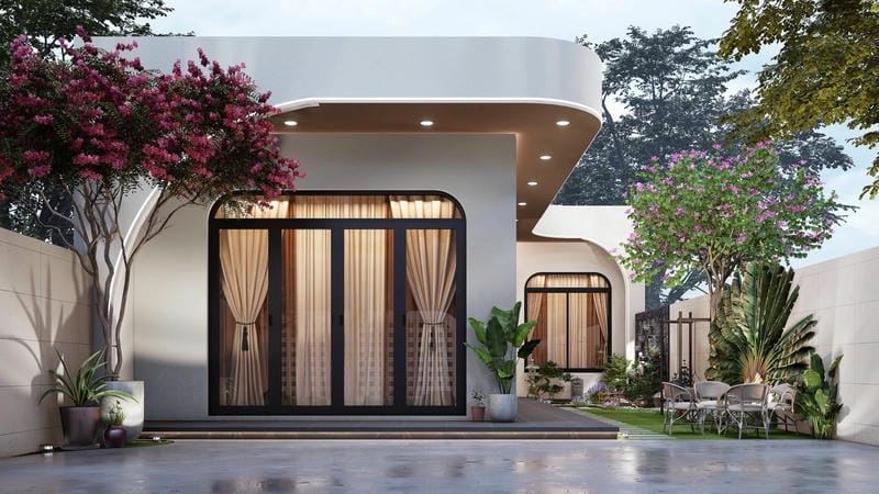 Khám phá nội thất nhà vườn Quảng Ngãi sang trọng