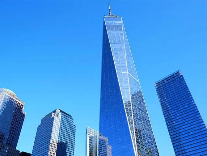 Đường chân trời New York trở nên ấn tượng hơn với One World Trade Center.