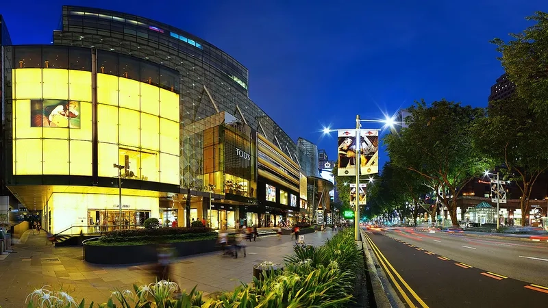 Lịch sử hình thành và phát triển của Orchard Road