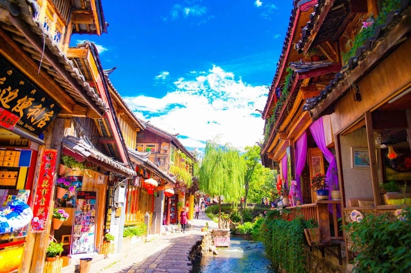 Thưởng ngoạn lệ giang cổ trấn giữa không gian yên bình