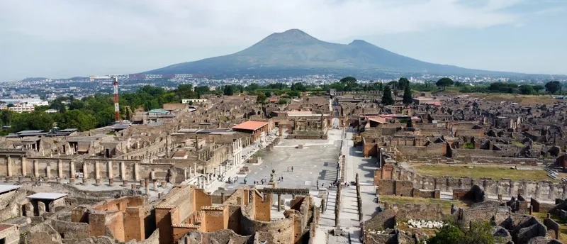 Pompeii khiến du khách như quay về quá khứ