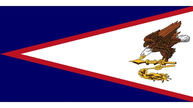 Đặc điểm hình dạng của Quốc kỳ American Samoa hiện tại