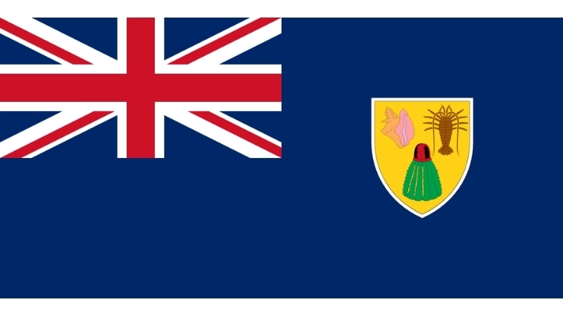 Đặc điểm hình dạng của Quốc kỳ Quần đảo Turks và Caicos hiện tại