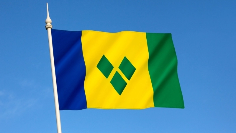 Lịch sử nguồn gốc ra đời của Quốc kỳ Saint Vincent và Grenadines