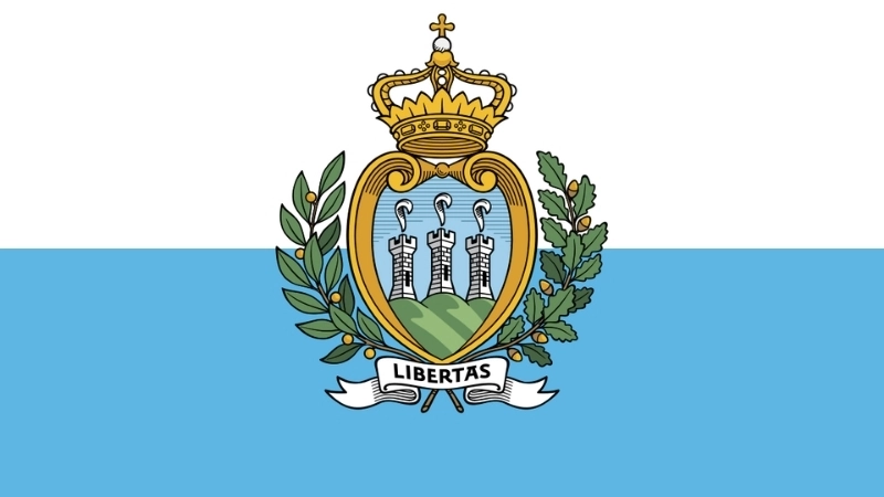 Đặc điểm hình dạng của Quốc kỳ San Marino hiện tại
