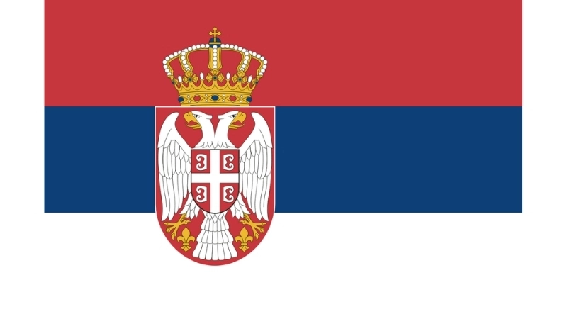 Đặc điểm hình dạng của Quốc kỳ Serbia hiện tại