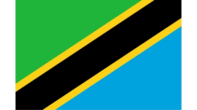 Đặc điểm hình dạng của Quốc kỳ Tanzania hiện tại