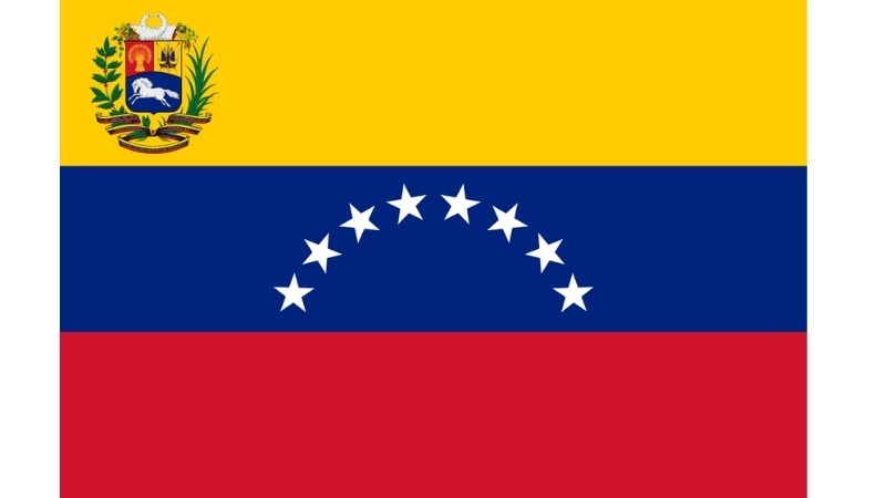 Đặc điểm hình dạng của Quốc kỳ Venezuela hiện tại