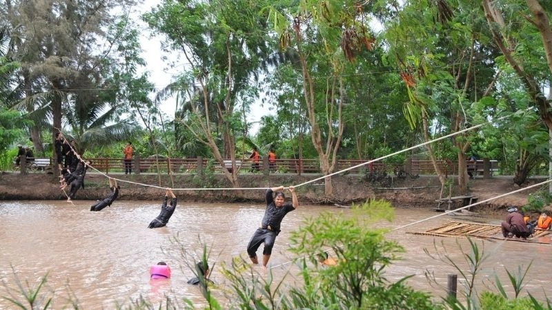 Hệ sinh thái Sân chim Vàm Hồ đa dạng sinh vật
