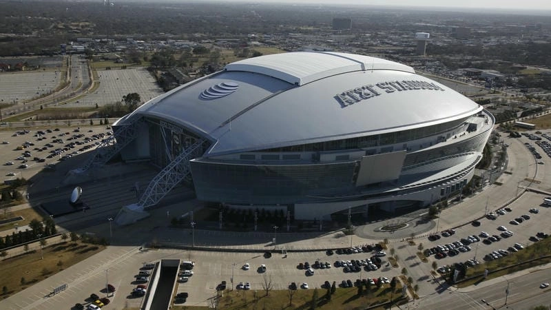 Khám phá Ảnh Sân vận động AT&T Stadium Dallas cực hiện đại