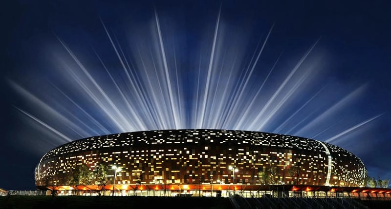 Huyền ảo FNB Stadium về đêm lung linh