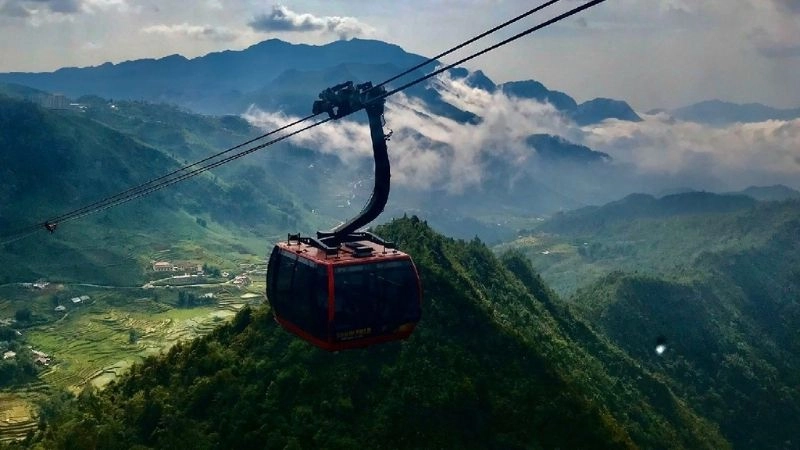 Trải nghiệm cáp treo Datanla ngắm toàn cảnh từ trên cao