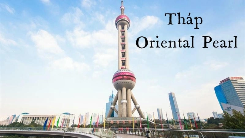 Kiến trúc ấn tượng của Tháp Oriental Pearl