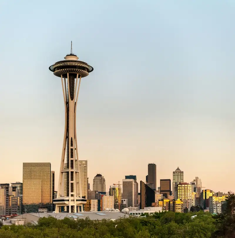 Ảnh Tháp Seattle Municipal Tower rõ nét đẹp