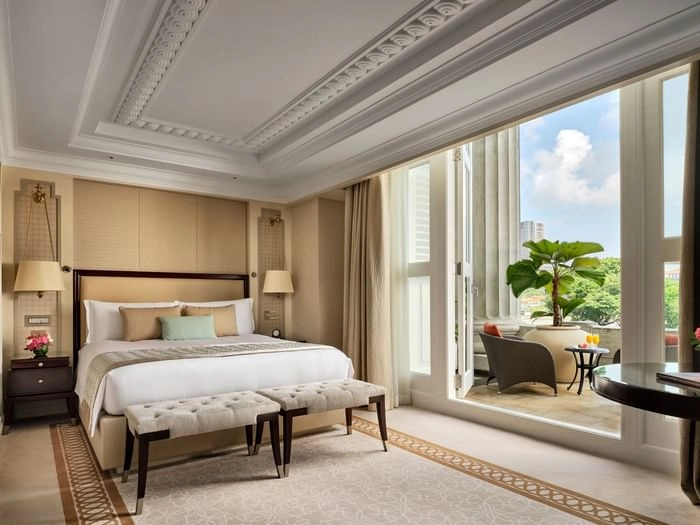 Khách sạn The Fullerton Hotel điểm nghỉ dưỡng sang trọng và nổi tiếng bậc nhất Singapore