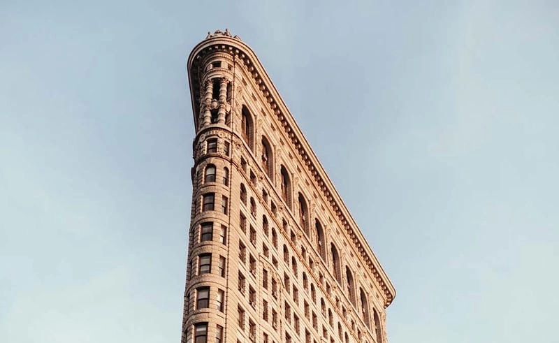 Ấn tượng với Thiết kế độc đáo Flatiron Building