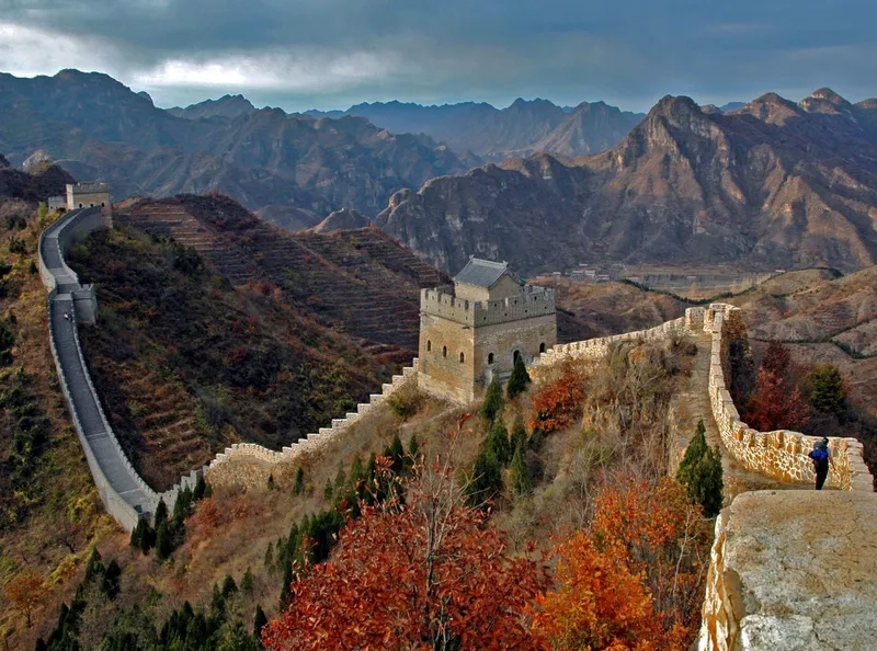 Dạo bước trên Vạn Lý Trường Thành vào mùa thu