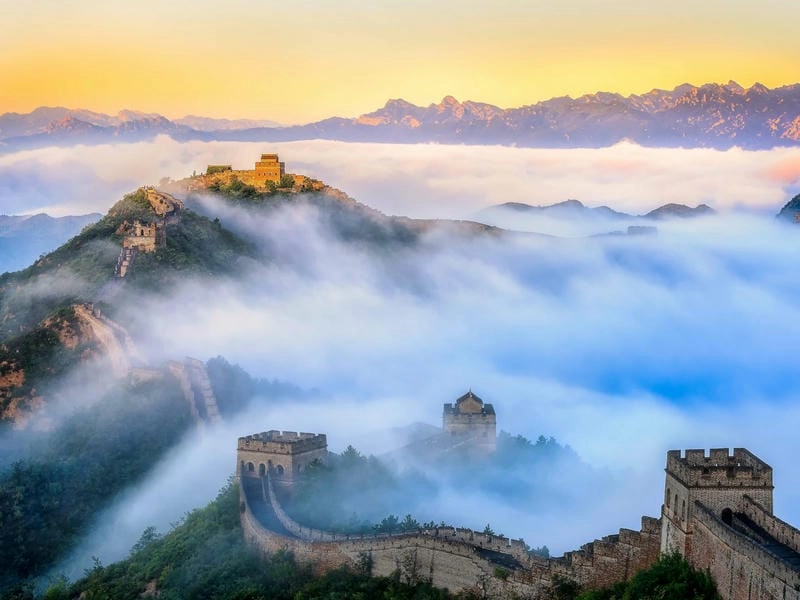 Con đường Vạn Lý Trường Thành trải dài lịch sử