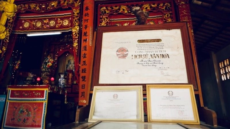 Đền thờ Khổng Tử nổi bật giá trị truyền thống