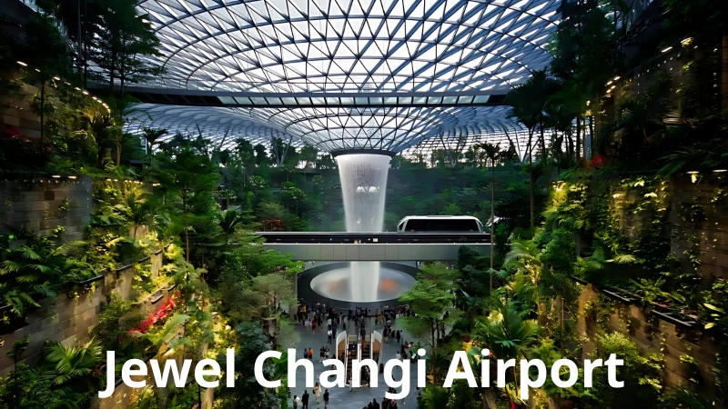 Vị trí và cách di chuyển thuận tiện đến Jewel Changi Airport