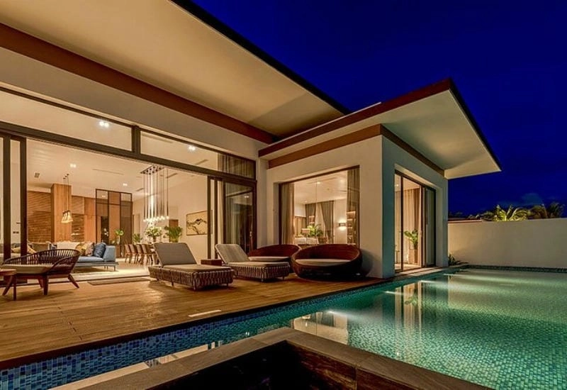 Đón bình minh villa Hạ Long tại Villa biển Hạ Long xinh đẹp