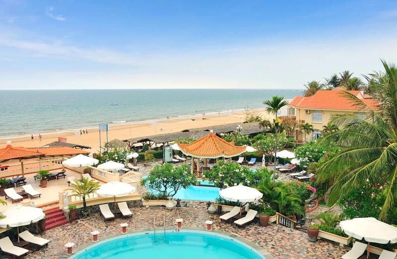 Tận hưởng view biển tại Villa biển Mũi Né có hồ bơi villa Mũi Né